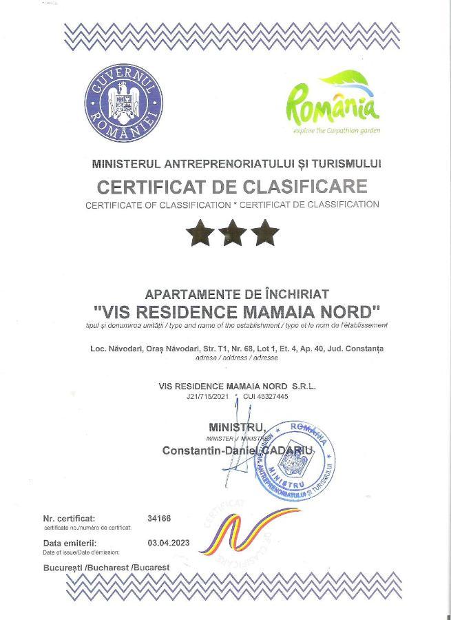 Vis Residence Năvodari Exteriér fotografie